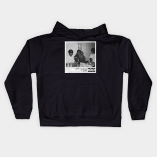 good kid, m.A.A.d city - Alternative Cover - Black & White Kids Hoodie